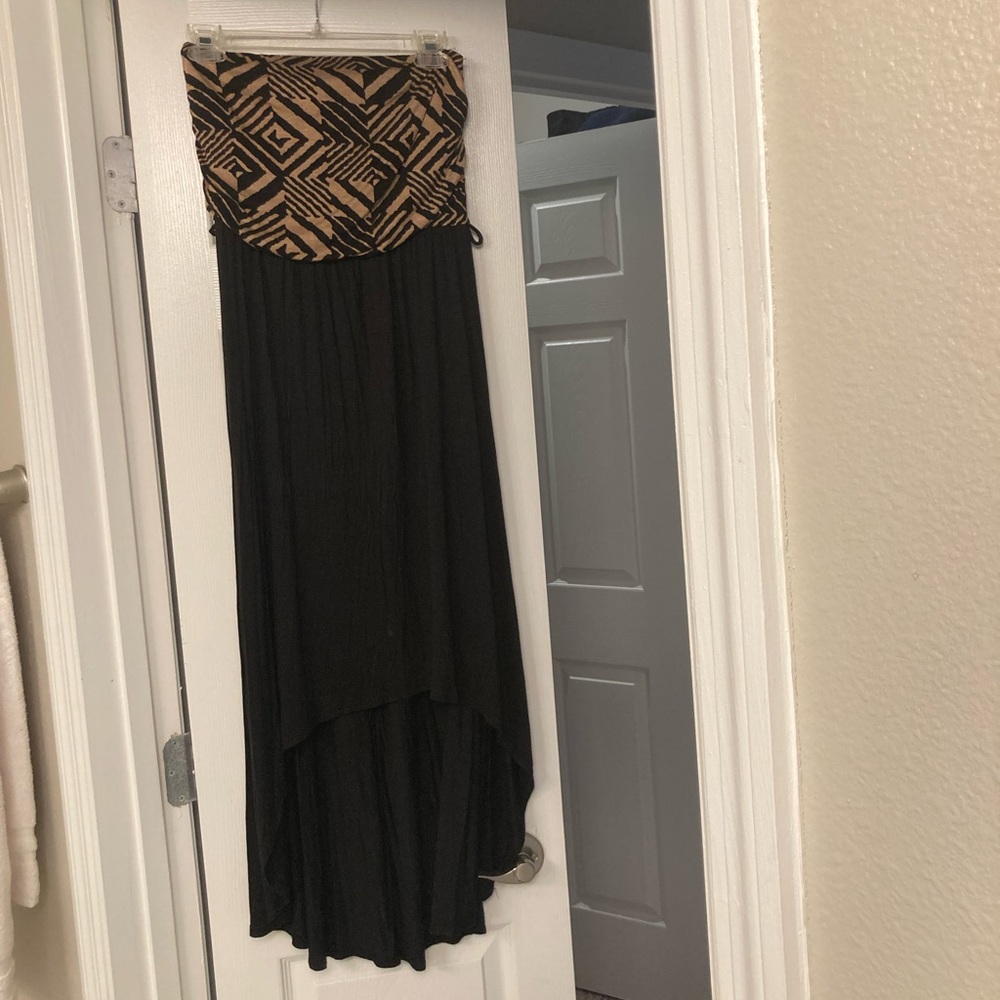 Strapless dress